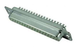 09672094715, D-Sub - S cable connector/Female connector/stamped solder buckets/PBTP, Harting