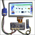 KIT MP2907VGA Цветной 7’ TFT-LCD модуль разрешением 800 x 480 с VGA входом