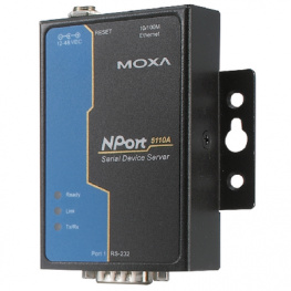 NPort 5110A-T, Serial Server 1x RS232, Moxa