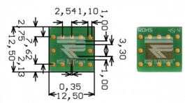 RE913, Prototyping board FR4 Epoxide + chem. Au, Roth Elektronik