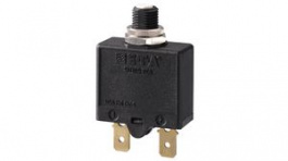 1658-G21-02-P10-25A, Thermal Circuit Breaker, 1-Pole, Panel Mount, 25A, IP00/IP40, ETA