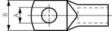 16-10 [10 шт] Ring cable lug, blank 16 mm2