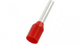 RND 465-00189 [100 шт], Bootlace ferrule 1 mm2 red 14.3 mm pack of 100 pieces, RND Connect