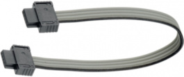 839017, Cable, 4-pin 2 sockets straight, Erni / TE