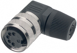 09 0148 70 12, Cable socket angled, 12-pole Poles 12 3 A 60 VAC/VDC, Binder