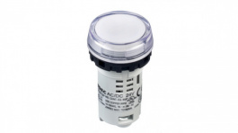 YW1P-1BUQ4PW, Pilot Light Pure White 24 VAC/DC, IDEC