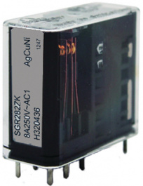 SGR 282 ZK 12VDC, PCB Safety Relay 12 VDC 700 mW, Elesta Relays