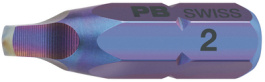 C6-185/3, Square drive bit 25 mm 3, PB Swiss Tools
