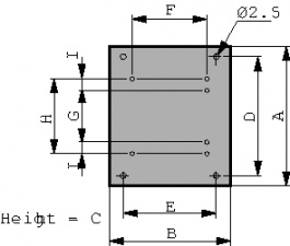 PT 4,5/1/24, PCB transformer 4.5 VA 24 VAC (1x), BLOCK