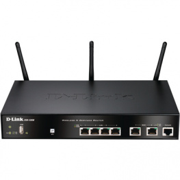 DSR-500N, WLAN Router, 802.11n/g/b, 300Mbps, D-Link