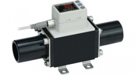 PF3W711-U25-BN-M, Digital flow switch 0.2 % 7...140 l/min Tube, 32 mm, SMC PNEUMATICS