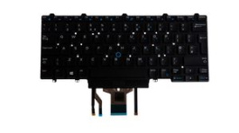 KB-7D2R0, Replacement Keyboard, UK (QWERTY), 82 Keys, Backlit, Dual Point, Latitude 5400/5401, Origin Storage Limit