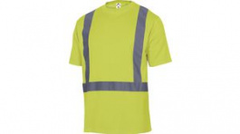 FEEDEJAXG, High Visibility T-Shirt Size XL Flourescent Yellow, Delta Plus