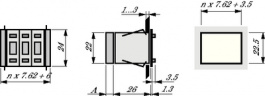 SMC-D-131-AL-2, Pushbutton Switch, Hartmann