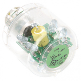 LLL893006313, LED bulb BA15d, green, Auer