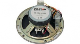 ML 16 A - 100 V, Ceiling Mounted Speaker 94dB Light Grey, Visaton