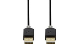 CCBP60000AT20, USB 2.0 Cable USB A Plug - USB A Plug 2m Anthracite, Nedis (HQ)