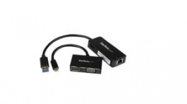 MSTS3MDPUGBK, Adapter Kit for Surface Pro, USB-A - RJ45/Mini DisplayPort - HDMI/VGA, StarTech.com