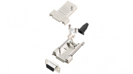 DTSL09-LJSRG-T-DBS-K, D-Sub socket kit 9P, Encitech Connectors