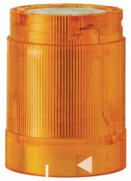 84831075, LED flashlight element Kombi-SIGN 50, yellow, WERMA Signaltechnik