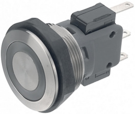 1241.6624.1131000, Переключатель: антивандальный; Положения: 2; SPDT; 10A/250ВAC, Schurter