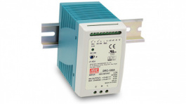 DRC-100B, Switched-Mode Power Supply Adjustable, 27.6 VDC/2.25 A, 100, MEAN WELL