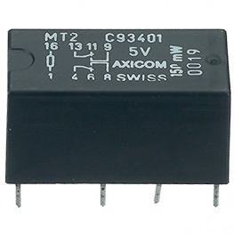 3-1462000-1, Signal Relay 5 V 125 Ohm 200 mW, Axicom / TE