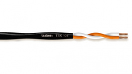 TSK101 [100 м], Twisted loudspeaker cable 100 m black,2 xAWG 16, Tasker