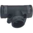 BVTR-171717GT Tee fitting black 3 x NW17