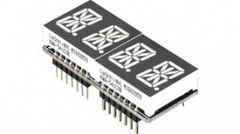 3128, Quad 14-Segment Display FeatherWing Yellow, ADAFRUIT