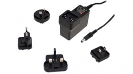 GEM18I48-P1J, Power Supply, 48 VDC, 380 mA, MEAN WELL