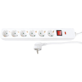 KF-BD-06K-W5, Outlet Strip, 6xF (CEE 7/3), 5 m, Maxxtro