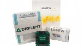 471-018, Analog Discovery 2 LabVIEW Bundle, Analog Discovery 2 USB/SPI/UART/I_C/Parallel/, Digilent