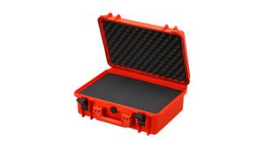 RND 600-00299, Watertight Case with Cubed Foam, 19.64l, 464x366x176mm, Polypropylene (PP), Orange, RND Lab