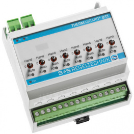 FB-8RA-H, Fieldbus input and output module FB-8RA-H 8 relay outputs 250 V / 6 A, making co, S+S Regeltechnik