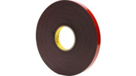 4611F, VHB Tape Short Roll 19 mmx3 m Reel of 3 meter Grey 1.1 mm, 3M