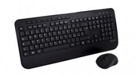 CKW300IT, Keyboard and Mouse, 1600dpi, CKW300, IT Italy, QWERTY, Wireless, V7