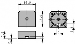 KMTG-1261, Piezo signal generator, Kingstate (Keyseg)