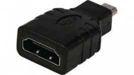 CVGB34907BK, Adapter, HDMI Micro Plug, HDMI Socket, Nedis (HQ)