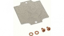 1590ZGRP081PL, Монтажная панель; сталь; W:63мм; L:68мм; Серия:1590ZGRP, Hammond