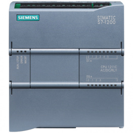 6ES72111HE310XB0, S7-1200 CPU 1211C SIMATIC S7-1200, 6 DI, 2 AI (0...10 VDC),, Siemens