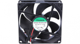 EE92251BX-000U-A99, Вентилятор: DC; осевой; 12ВDC; 92x92x25мм; 93,5м3/ч; 37,5дБА; 28AWG, Sunon