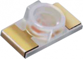 25-21SURC/S530-A4/TR8, SMD LED red 2.7...3.15 V Bottom View, Everlight