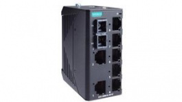 EDS-2008-EL-M-SC, Industrial Ethernet Switch 8 RJ45/SC IP40, Moxa