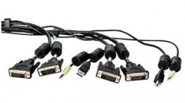 CBL0152, KVM Cable, USB/DVI/Audio, 1.8m, Vertiv