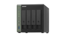 TS-431X3-4G, NAS Tower, 4x 2.5" / 3.5", SATA II / SATA III, Qnap
