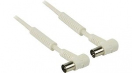 CSGP40110WT30, Coax Cable 100dB Coax Male - Coax Female 3m White, Nedis (HQ)