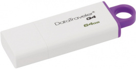 DTIG4/64GB, USB Stick DataTraveler G4 64 GB purple/white, Kingston