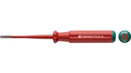 PB 5180.SL 1-80, Classic VDE Insulated Screwdriver PZ1/SL Slim, PB Swiss Tools