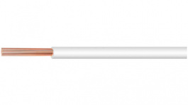 7046 WH005 [30 м], Stranded wire, Flame-Retardant, 2.08 mm2, white Stranded tin-plated copper wire , Alpha Wire